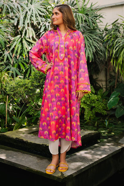 Zellbury | Summer Pret | Kurta - 2866 by Maria Faisal - Registered Vendor of : Zellbury Women - type : Essential Pret - 100% original wedding dresses