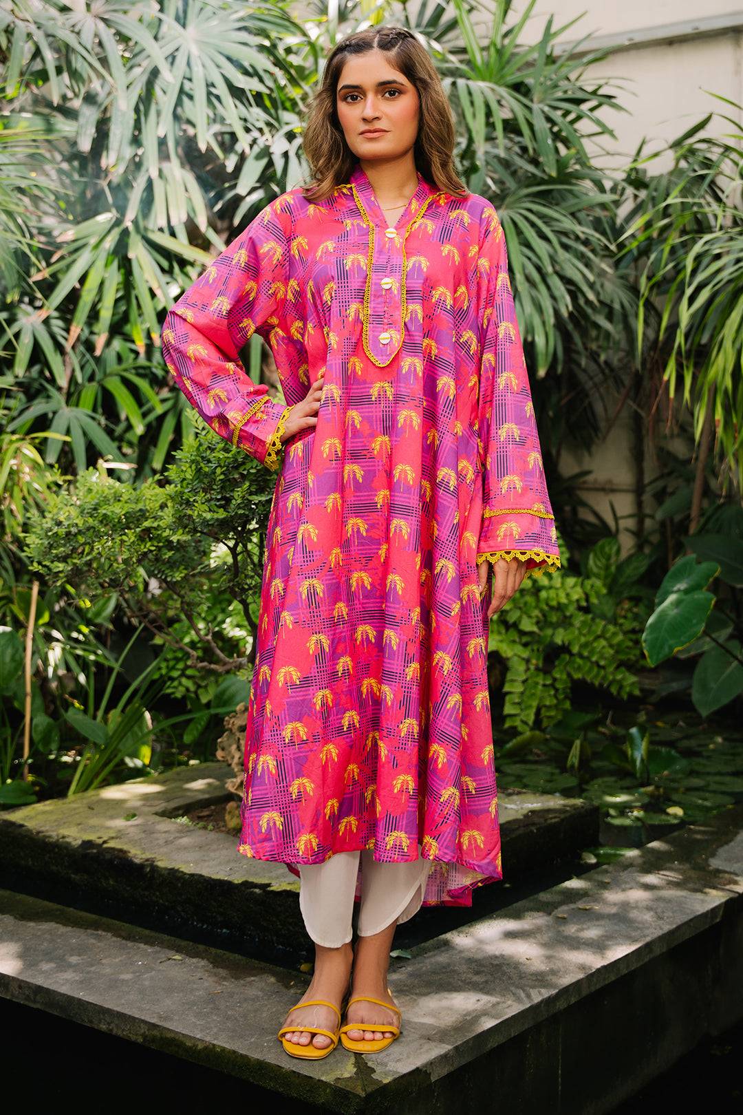 Zellbury | Summer Pret | Kurta - 2866 by Maria Faisal - Registered Vendor of : Zellbury Women - type : Essential Pret - 100% original wedding dresses