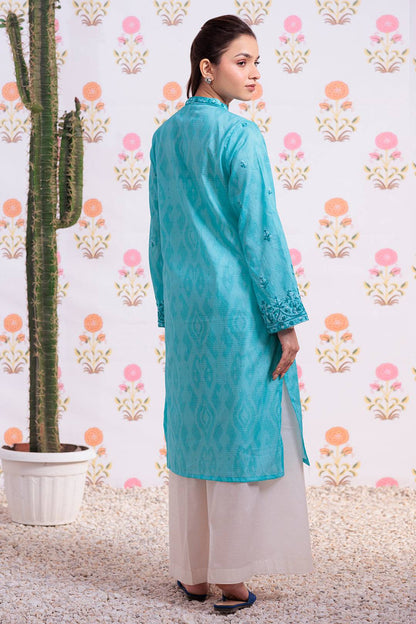 Zellbury | Summer Pret | Embroidered Kurta - 2875 by Maria Faisal - Registered Vendor of : Zellbury Women - type : Essential Pret - 100% original wedding dresses