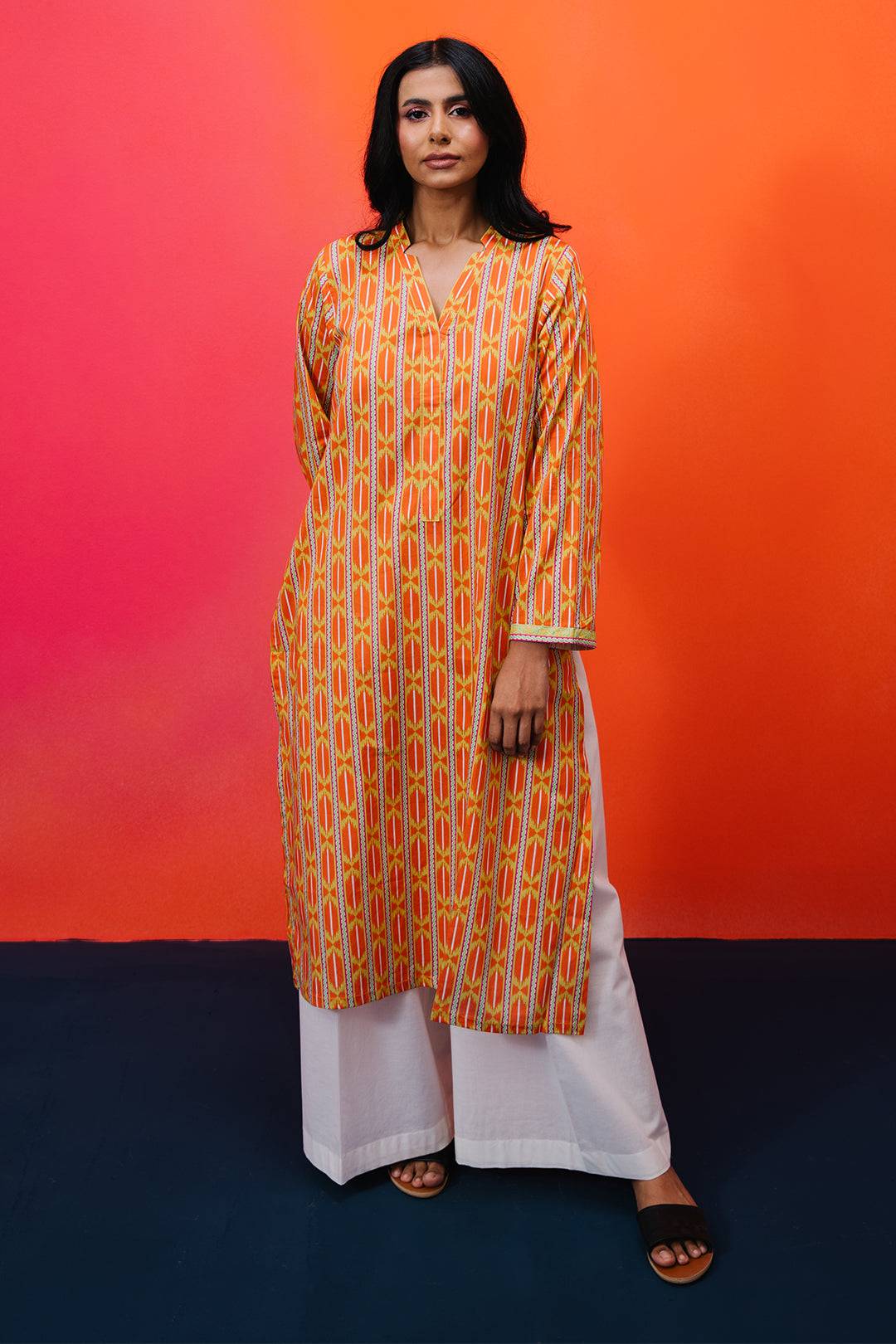 Zellbury | Summer Pret | Kurta - 2894 by Maria Faisal - Registered Vendor of : Zellbury Women - type : Essential Pret - 100% original wedding dresses