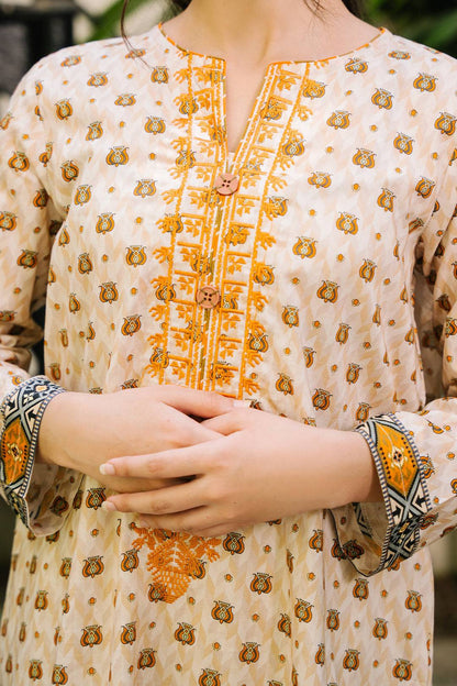 Zellbury | Summer Pret | Embroidered Kurta - 2896 by Maria Faisal - Registered Vendor of : Zellbury Women - type : Essential Pret - 100% original wedding dresses