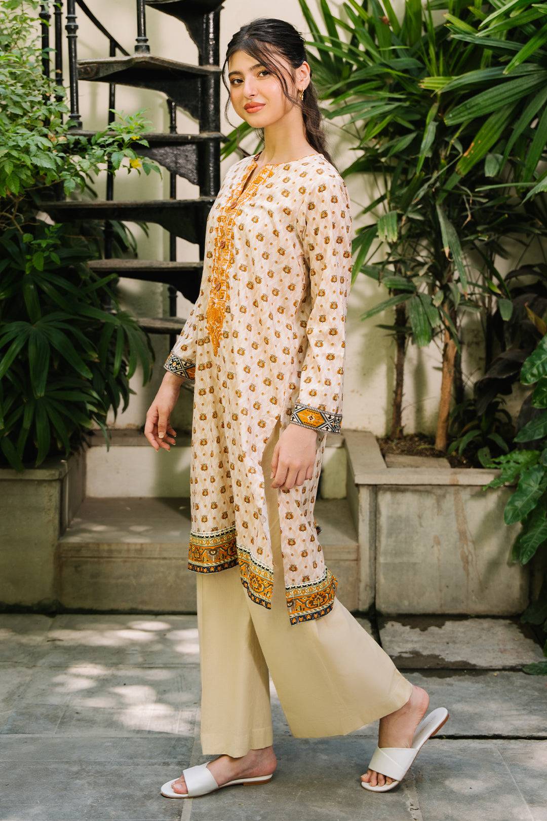 Zellbury | Summer Pret | Embroidered Kurta - 2896 by Maria Faisal - Registered Vendor of : Zellbury Women - type : Essential Pret - 100% original wedding dresses