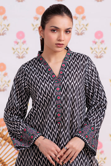 Zellbury | Winter Pret | Kurta - 3176 - Designer Dress with Intricate embroidery and embellishments. Shop elegent wedding dress at Maria Faisal.