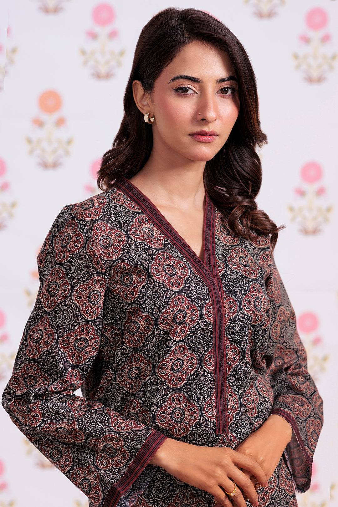 Zellbury | Winter Pret | Kurta - 3247 by Maria Faisal - Registered Vendor of : Zellbury Women - type : Essential Pret - 100% original wedding dresses