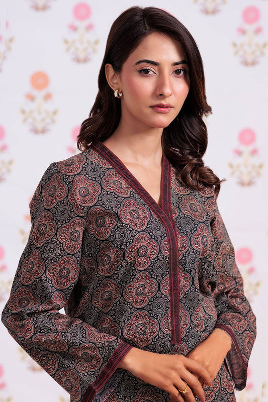 Zellbury | Winter Pret | Kurta - 3247 by Maria Faisal - Registered Vendor of : Zellbury Women - type : Essential Pret - 100% original wedding dresses