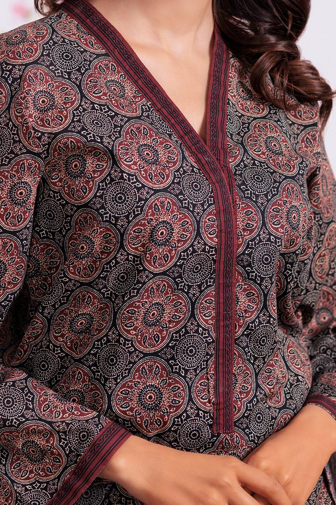 Zellbury | Winter Pret | Kurta - 3247 by Maria Faisal - Registered Vendor of : Zellbury Women - type : Essential Pret - 100% original wedding dresses