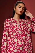 Zellbury | Winter Pret | Kurta - 3250 - Designer Dress with Intricate embroidery and embellishments. Shop elegent wedding dress at Maria Faisal.