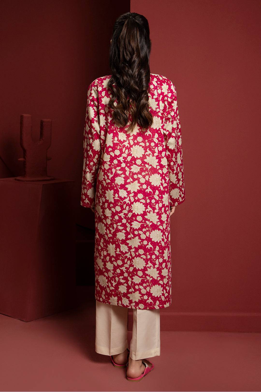 Zellbury | Winter Pret | Kurta - 3250 by Maria Faisal - Registered Vendor of : Zellbury Women - type : Essential Pret - 100% original wedding dresses