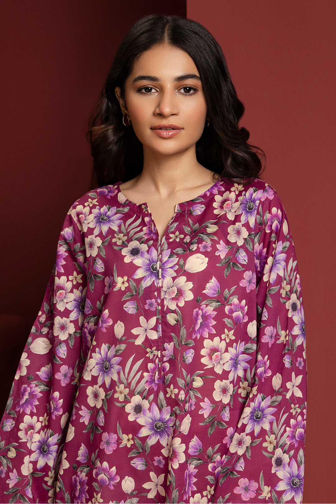 Zellbury | Winter Pret | Kurta - 3252 - Designer Dress with Intricate embroidery and embellishments. Shop elegent wedding dress at Maria Faisal.
