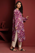 Zellbury | Winter Pret | Kurta - 3252 - Designer Dress with Intricate embroidery and embellishments. Shop elegent wedding dress at Maria Faisal.