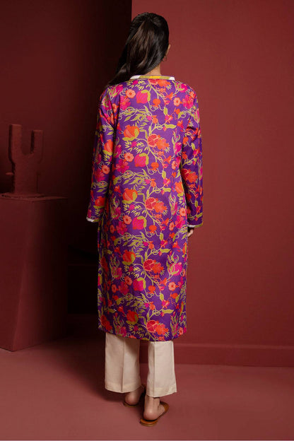 Zellbury | Winter Pret | Kurta - 3254 by Maria Faisal - Registered Vendor of : Zellbury Women - type : Essential Pret - 100% original wedding dresses