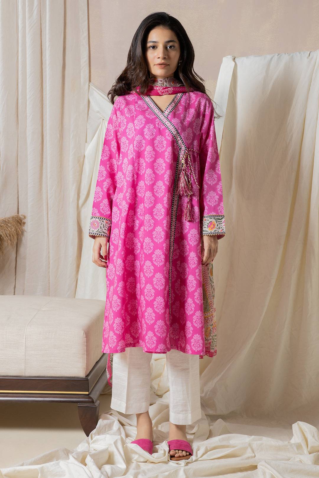 Zellbury | Summer Pret | Kurta Dupatta - 2806 by Maria Faisal - Registered Vendor of : Zellbury Women - type : Essential Pret - 100% original wedding dresses