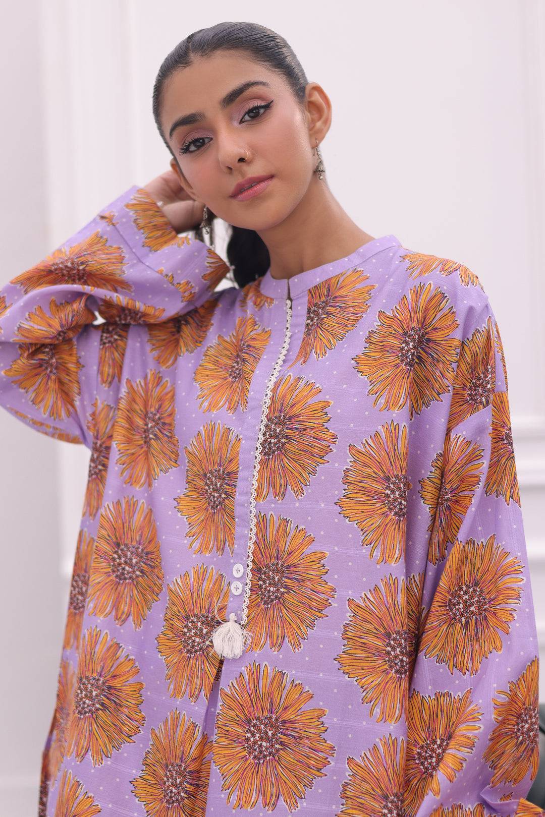 Zellbury | Summer Pret | Kurta Trouser - 2810 by Maria Faisal - Registered Vendor of : Zellbury Women - type : Essential Pret - 100% original wedding dresses