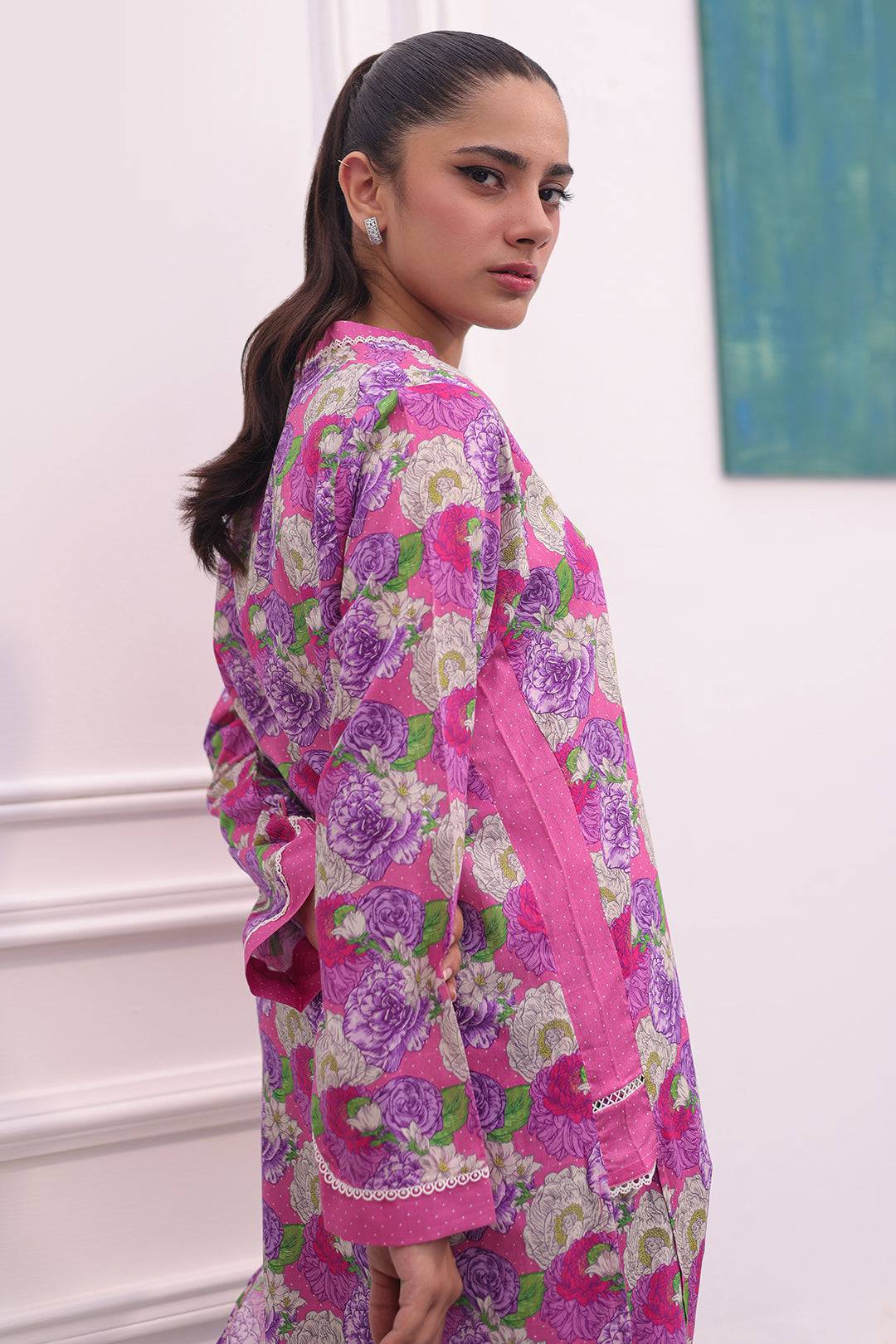 Zellbury | Summer Pret | Kurta Trouser - 2814 by Maria Faisal - Registered Vendor of : Zellbury Women - type : Essential Pret - 100% original wedding dresses
