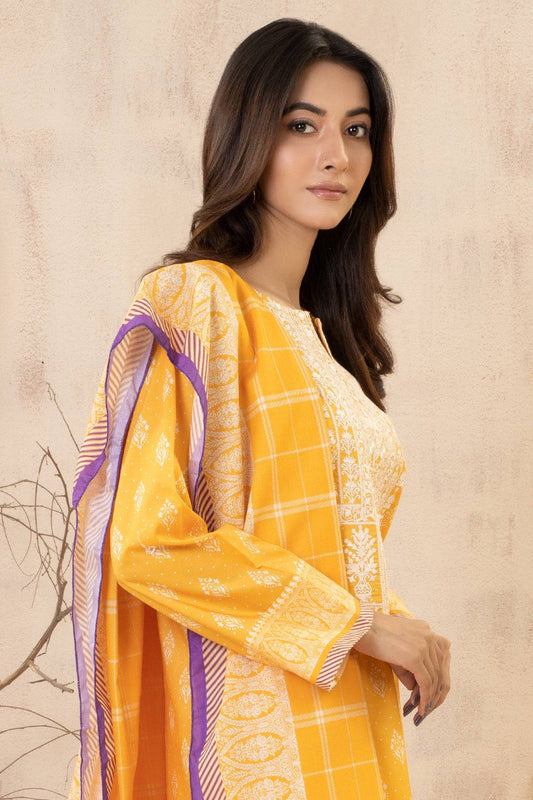 Zellbury | Summer Pret | Embroidered Kurta Dupatta - 2823 by Maria Faisal - Registered Vendor of : Zellbury Women - type : Essential Pret - 100% original wedding dresses