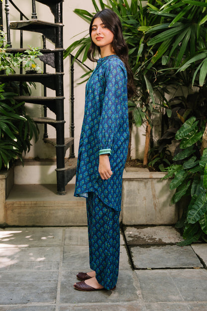 Zellbury | Summer Pret | Kurta Trouser - 2827 by Maria Faisal - Registered Vendor of : Zellbury Women - type : Essential Pret - 100% original wedding dresses