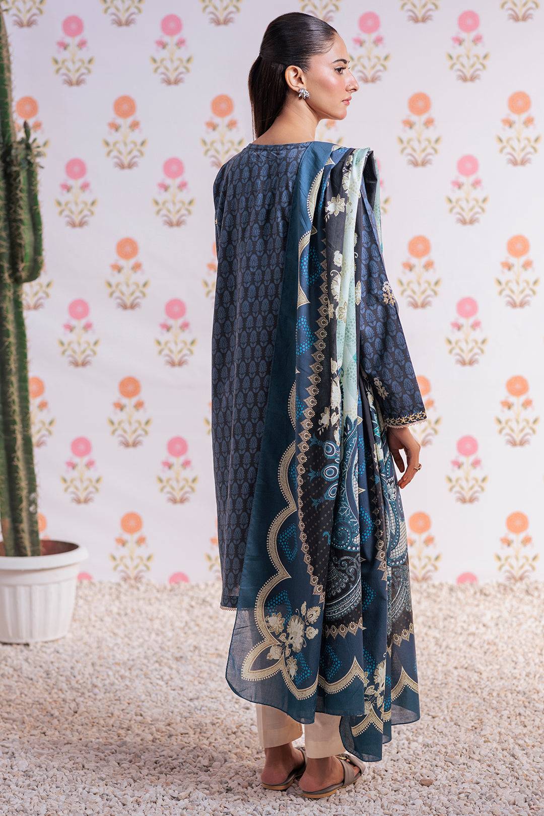 Zellbury | Summer Pret | Embroidered Kurta Dupatta - 2851 by Maria Faisal - Registered Vendor of : Zellbury Women - type : Essential Pret - 100% original wedding dresses