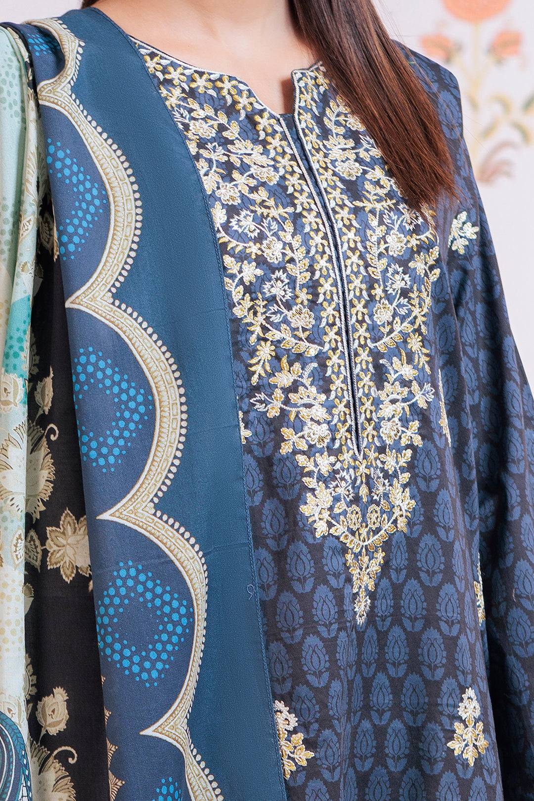 Zellbury | Summer Pret | Embroidered Kurta Dupatta - 2851 by Maria Faisal - Registered Vendor of : Zellbury Women - type : Essential Pret - 100% original wedding dresses