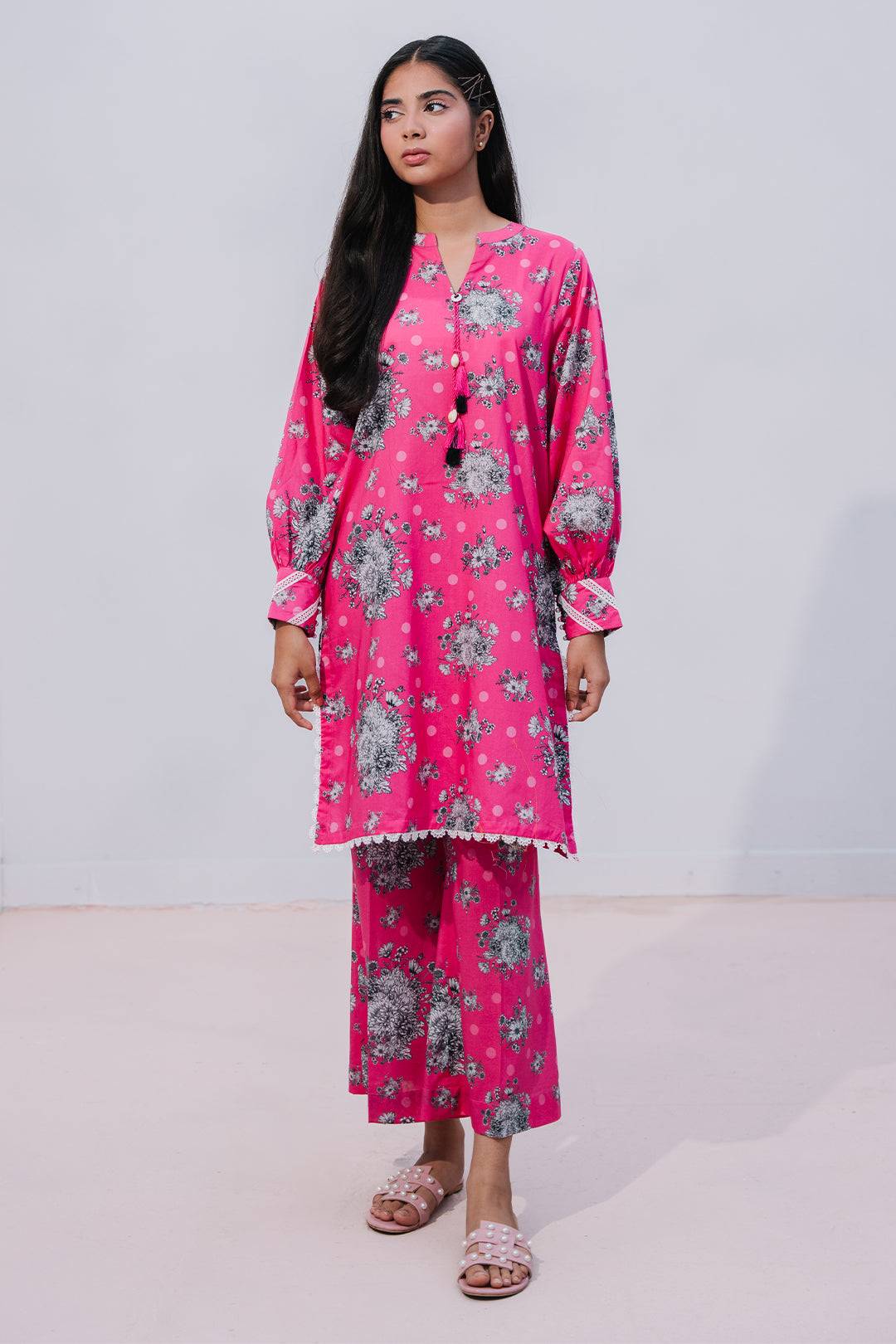 Zellbury | Summer Pret | Kurta Trouser - 2852 by Maria Faisal - Registered Vendor of : Zellbury Women - type : Essential Pret - 100% original wedding dresses