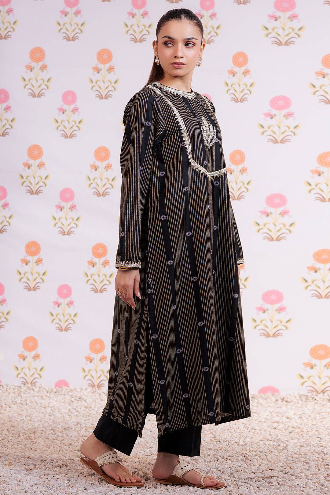 Zellbury | Summer Pret | Embroidered Kurta Trouser - 2855 by Maria Faisal - Registered Vendor of : Zellbury Women - type : Essential Pret - 100% original wedding dresses