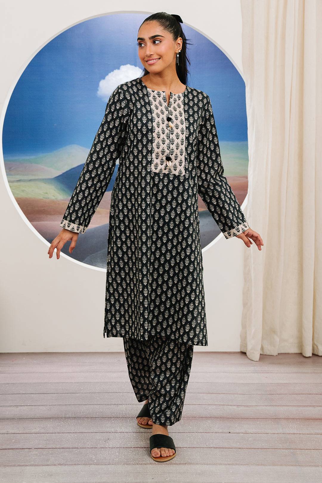Zellbury | Summer Pret | Kurta Trouser - 2859 - Essential Pret 