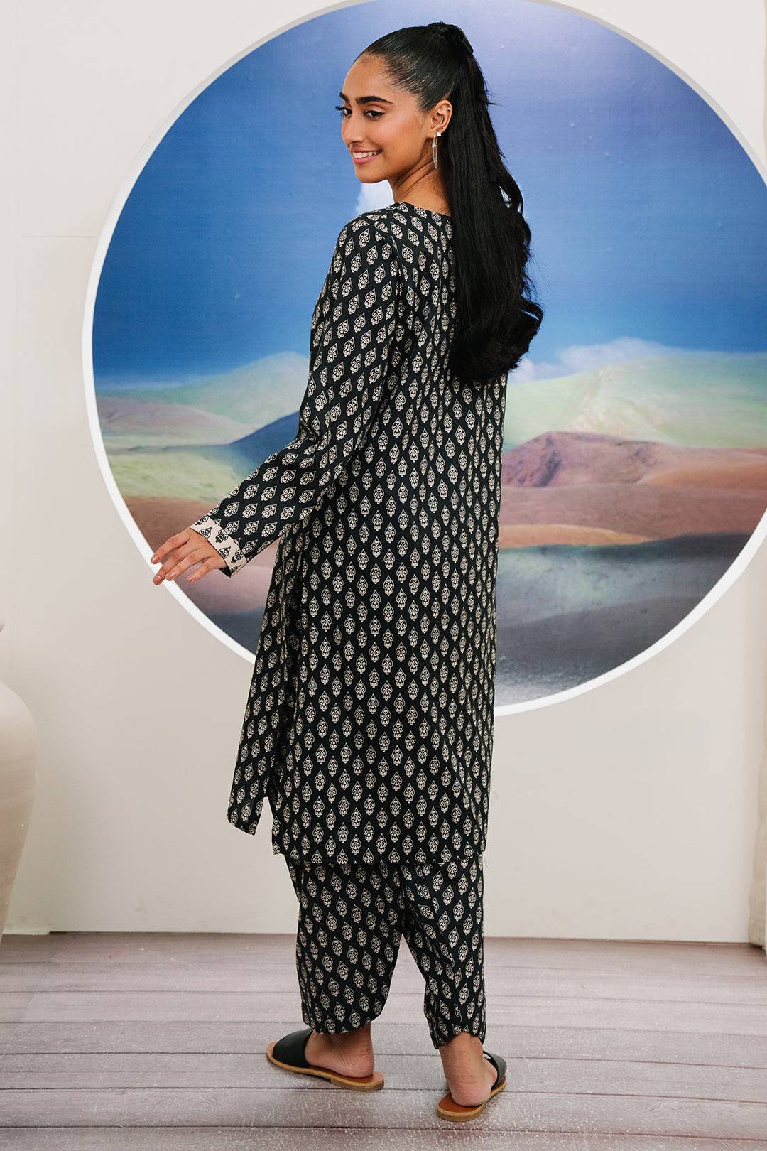 Zellbury | Summer Pret | Kurta Trouser - 2859 by Maria Faisal - Registered Vendor of : Zellbury Women - type : Essential Pret - 100% original wedding dresses