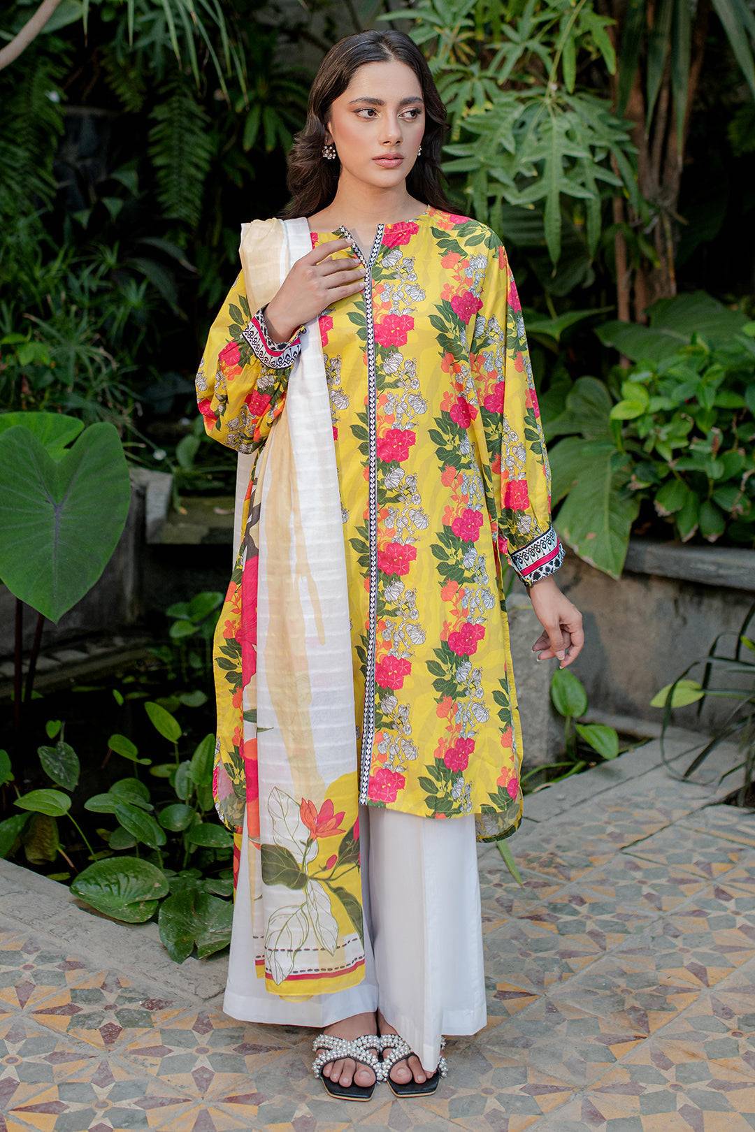 Zellbury | Summer Pret | Kurta Dupatta - 2870 by Maria Faisal - Registered Vendor of : Zellbury Women - type : Essential Pret - 100% original wedding dresses