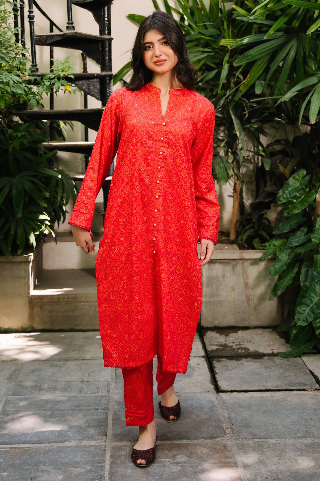 Zellbury | Summer Pret | Kurta Trouser - 2872 by Maria Faisal - Registered Vendor of : Zellbury Women - type : Essential Pret - 100% original wedding dresses