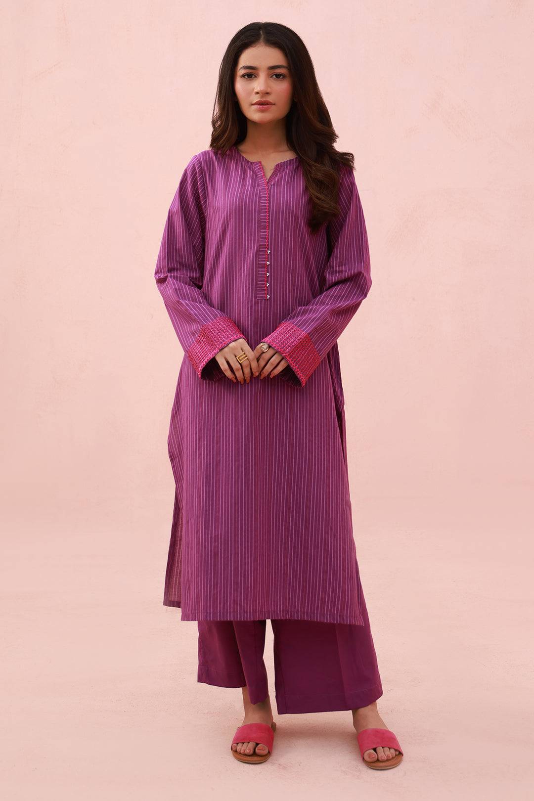 Zellbury | Summer Pret | Kurta Trouser - 2874 by Maria Faisal - Registered Vendor of : Zellbury Women - type : Essential Pret - 100% original wedding dresses