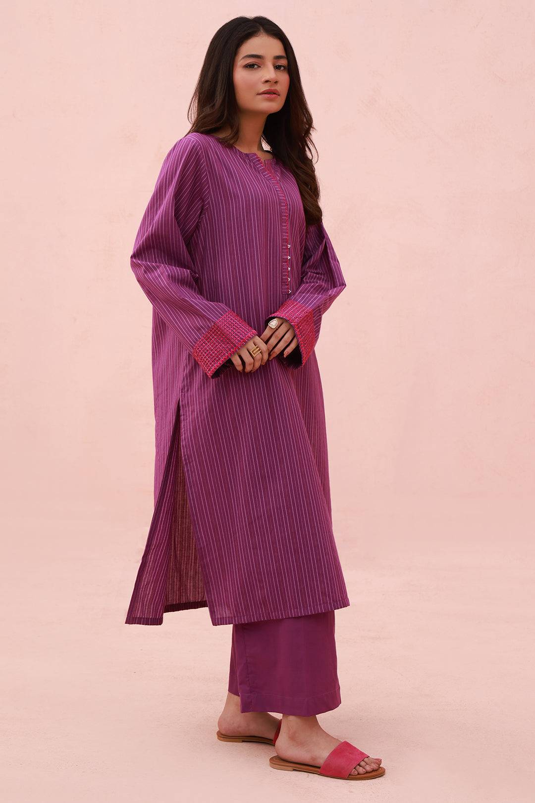 Zellbury | Summer Pret | Kurta Trouser - 2874 by Maria Faisal - Registered Vendor of : Zellbury Women - type : Essential Pret - 100% original wedding dresses