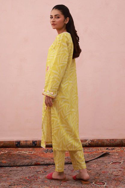 Zellbury | Summer Pret | Embroidered Kurta Trouser - 2882 by Maria Faisal - Registered Vendor of : Zellbury Women - type : Essential Pret - 100% original wedding dresses