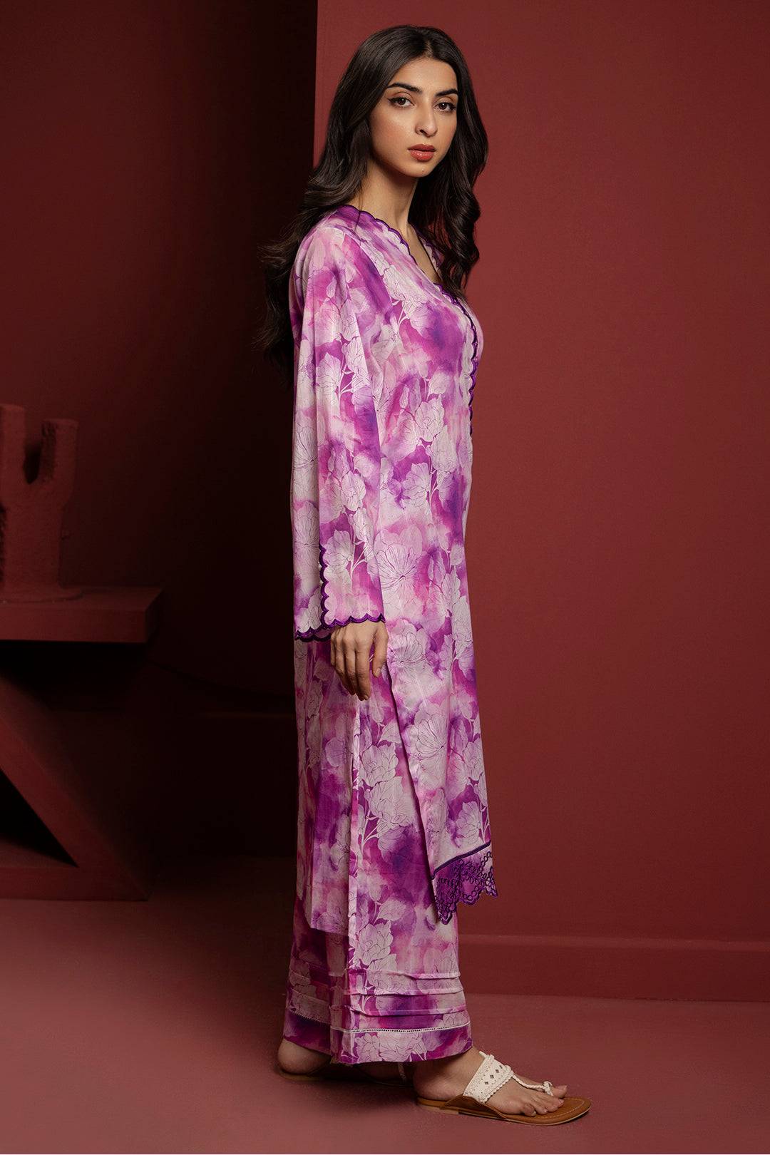 Zellbury | Summer Pret | Embroidered Kurta Trouser - 2900 by Maria Faisal - Registered Vendor of : Zellbury Women - type : Essential Pret - 100% original wedding dresses