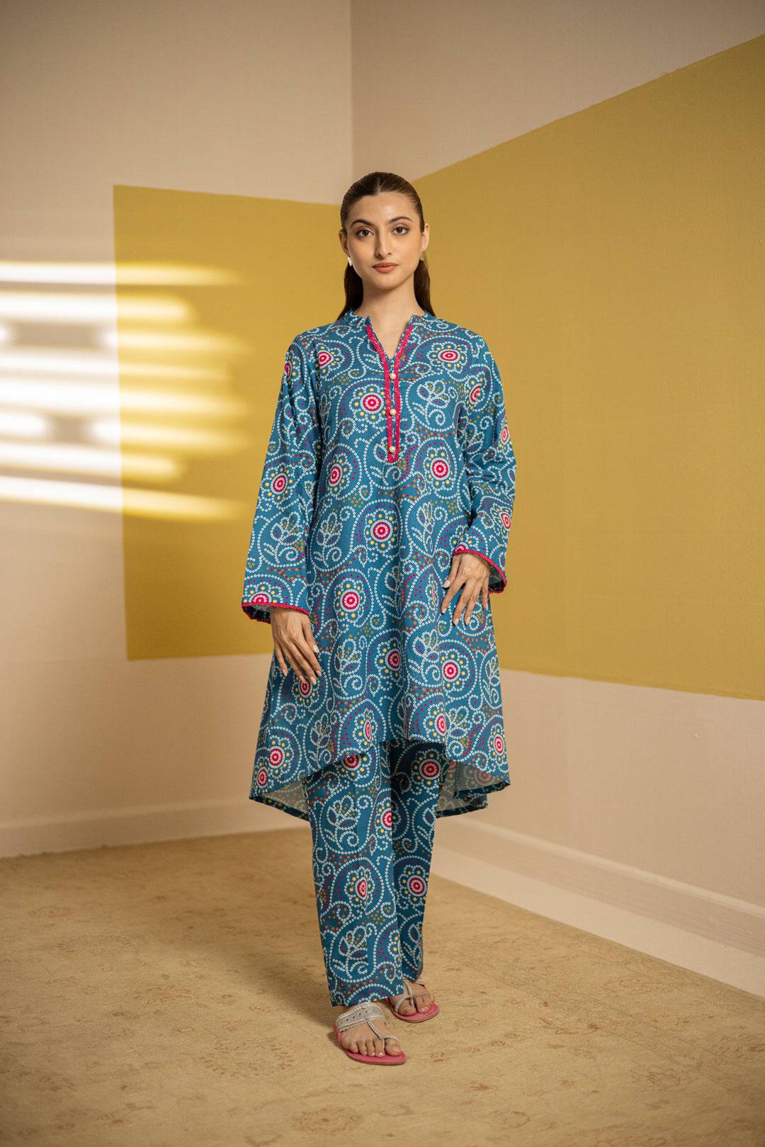 Zellbury | Summer Pret | Kurta Trouser - 3202 by Maria Faisal - Registered Vendor of : Zellbury Women - type : Essential Pret - 100% original wedding dresses