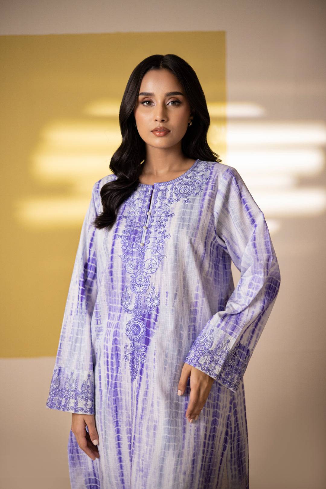 Zellbury | Summer Pret | Embroidered Kurta Trouser - 3217 by Maria Faisal - Registered Vendor of : Zellbury Women - type : Essential Pret - 100% original wedding dresses