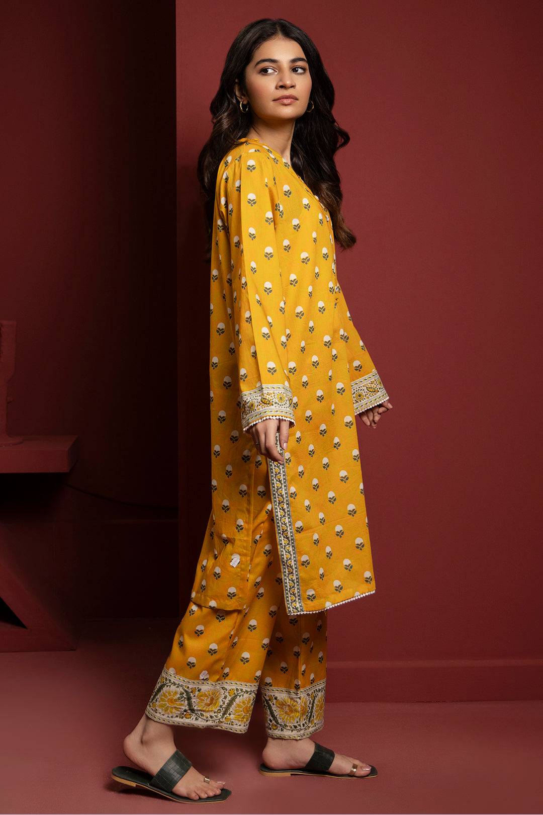 Zellbury | Winter Pret | Kurta Trouser - 3276 by Maria Faisal - Registered Vendor of : Zellbury Women - type : Essential Pret - 100% original wedding dresses
