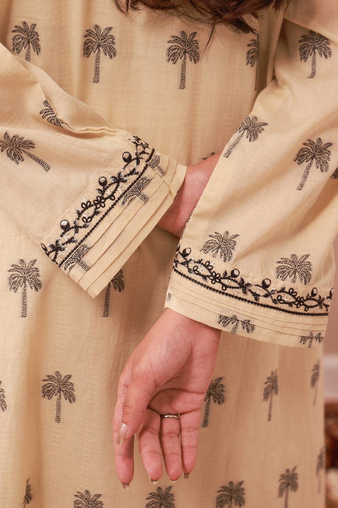 Zellbury | Summer Pret | Embroidered Kurta Trouser - 3321 by Maria Faisal - Registered Vendor of : Zellbury Women - type : Signature Pret - 100% original wedding dresses