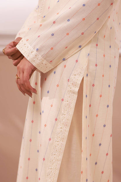 Zellbury | Summer Pret | Embroidered Kurta Trouser - 3323 by Maria Faisal - Registered Vendor of : Zellbury Women - type : Signature Pret - 100% original wedding dresses