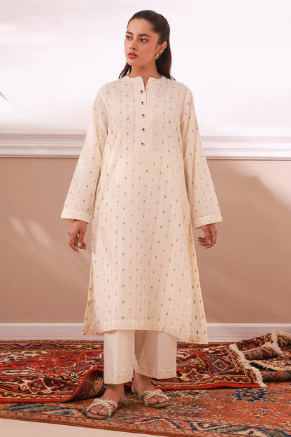 Zellbury | Summer Pret | Embroidered Kurta Trouser - 3323 by Maria Faisal - Registered Vendor of : Zellbury Women - type : Signature Pret - 100% original wedding dresses