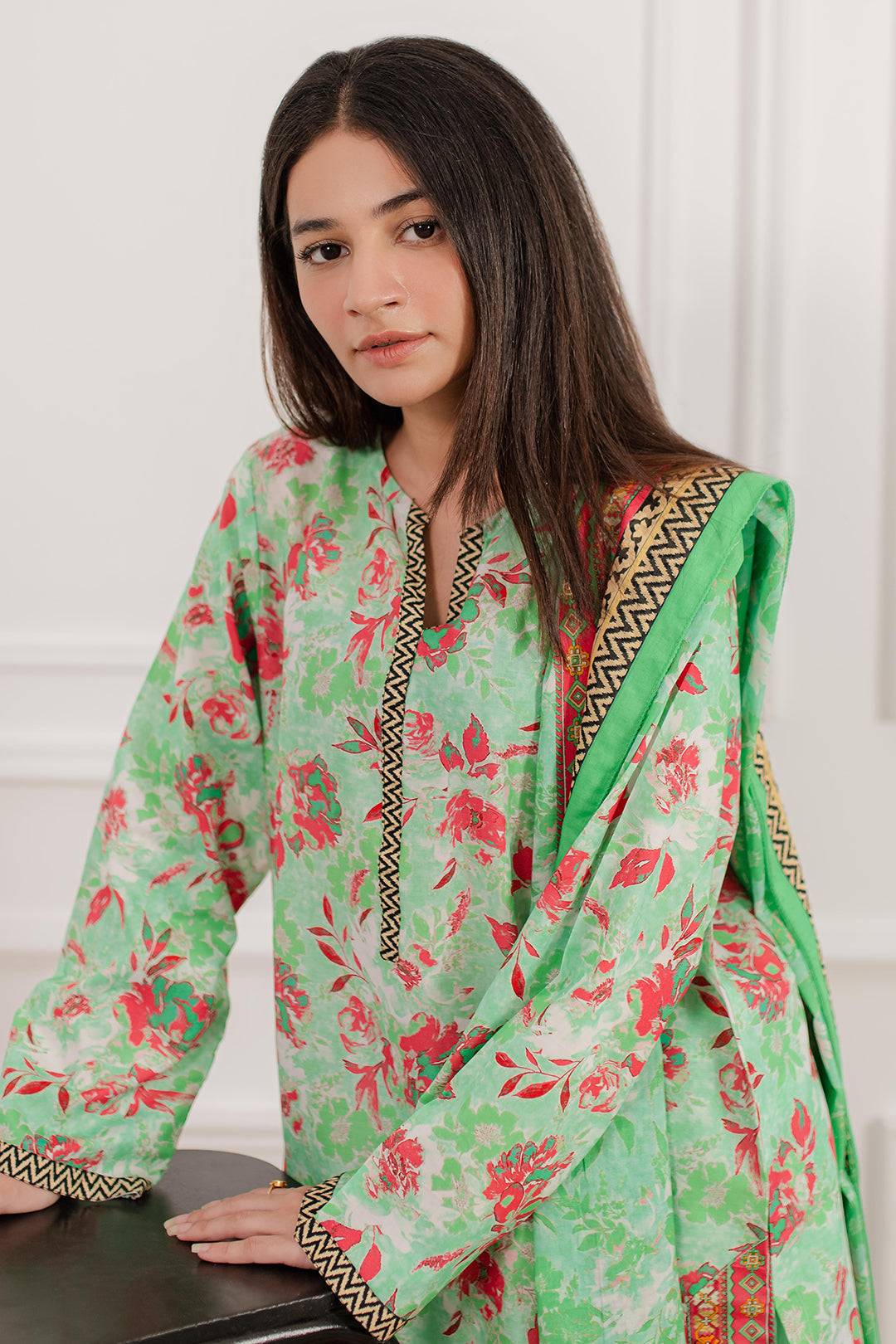 Zellbury | Summer Pret | Kurta Dupatta Trouser - 2829 by Maria Faisal - Registered Vendor of : Zellbury Women - type : Essential Pret - 100% original wedding dresses