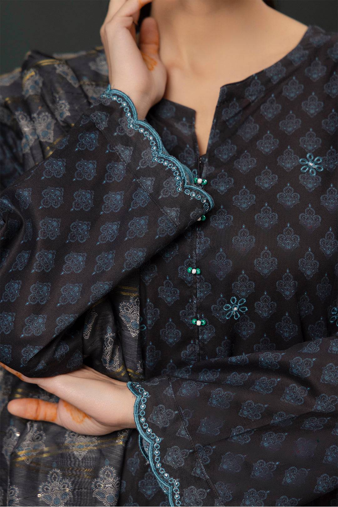 Zellbury | Summer Pret | Embroidered Kurta Dupatta Trouser - 2835 by Maria Faisal - Registered Vendor of : Zellbury Women - type : Essential Pret - 100% original wedding dresses