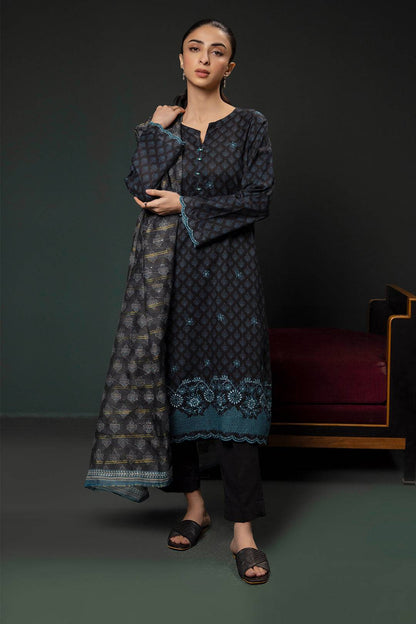 Zellbury | Summer Pret | Embroidered Kurta Dupatta Trouser - 2835 by Maria Faisal - Registered Vendor of : Zellbury Women - type : Essential Pret - 100% original wedding dresses