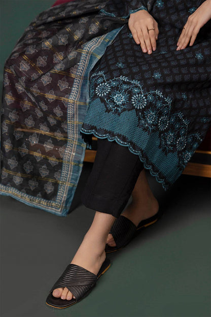 Zellbury | Summer Pret | Embroidered Kurta Dupatta Trouser - 2835 by Maria Faisal - Registered Vendor of : Zellbury Women - type : Essential Pret - 100% original wedding dresses