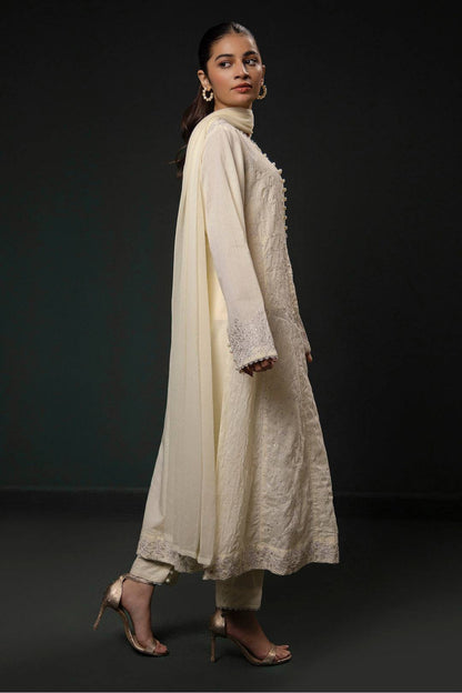 Zellbury | Summer Pret | Embroidered Kurta Dupatta Trouser - 3332 by Maria Faisal - Registered Vendor of : Zellbury Women - type : Signature Pret - 100% original wedding dresses