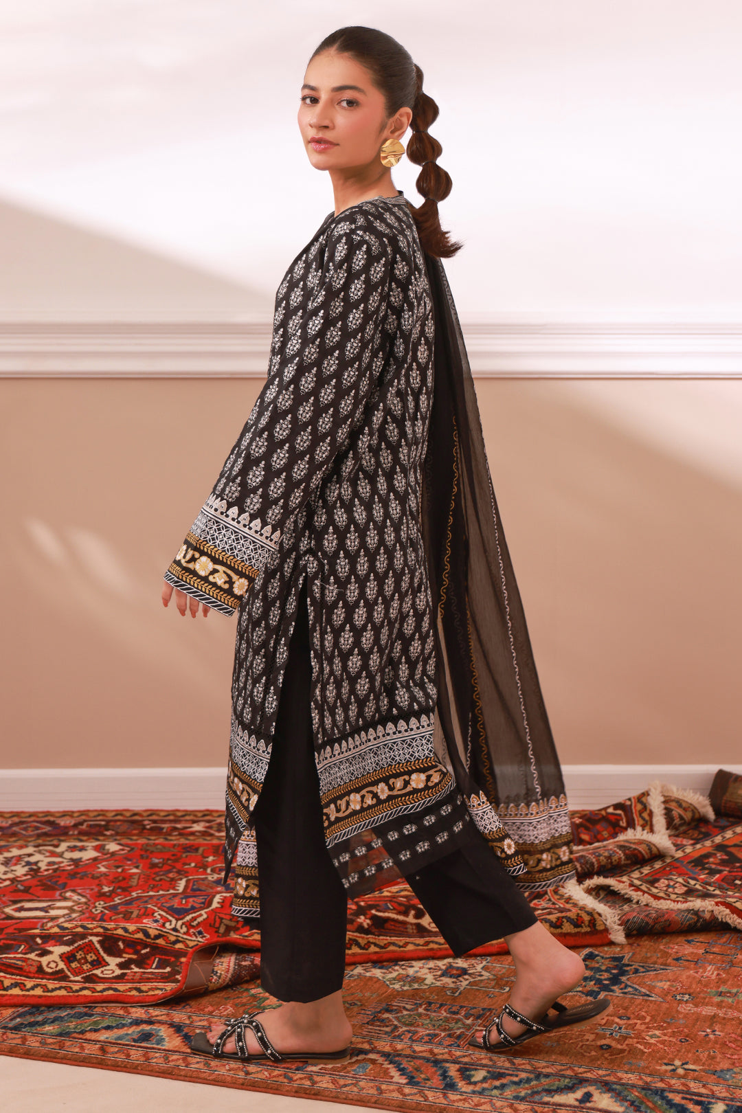 Zellbury | Summer Pret | Embroidered Kurta Dupatta - 0973 by Maria Faisal - Registered Vendor of : Zellbury Women - type : Signature Pret - 100% original wedding dresses