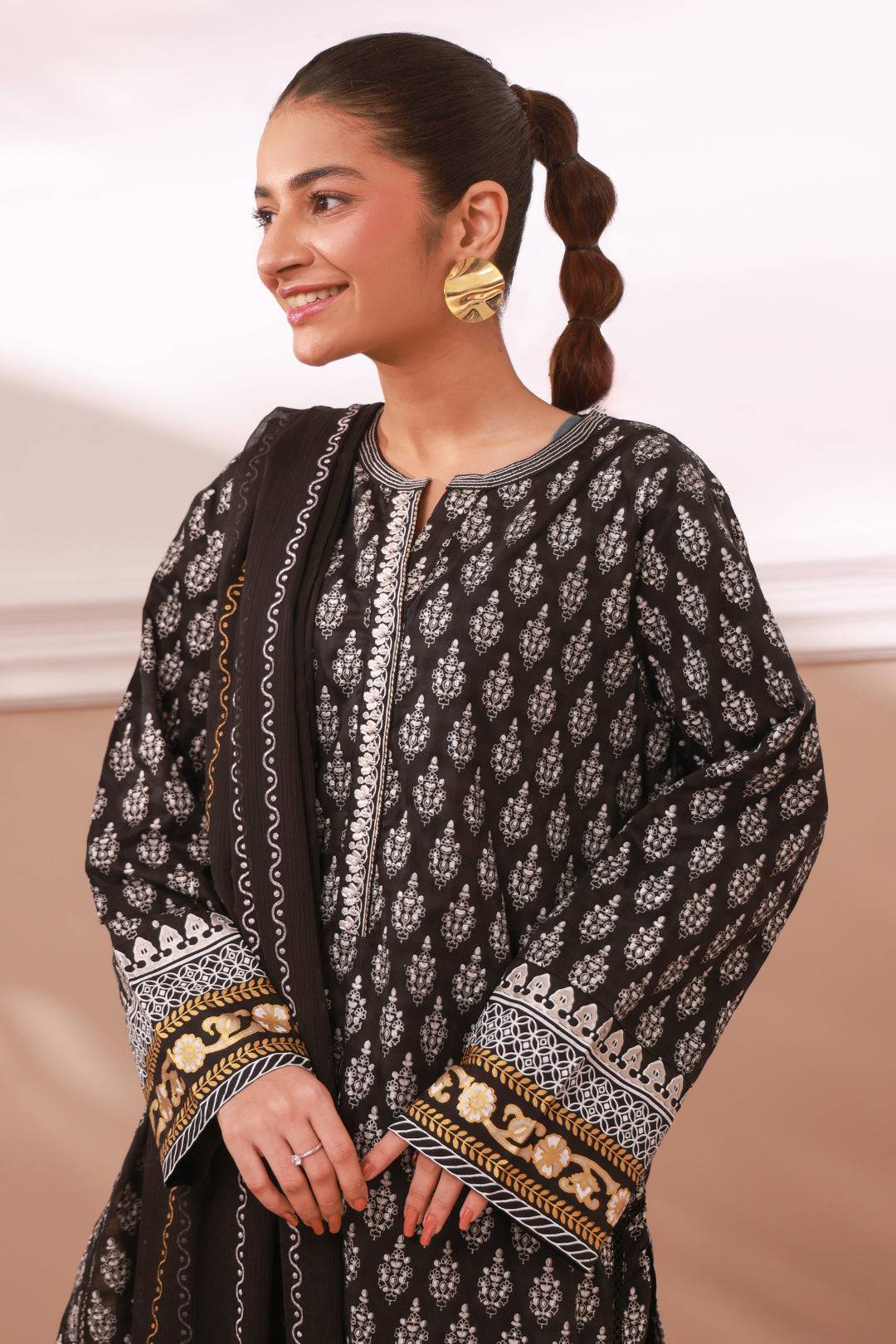 Zellbury | Summer Pret | Embroidered Kurta Dupatta - 0973 by Maria Faisal - Registered Vendor of : Zellbury Women - type : Signature Pret - 100% original wedding dresses