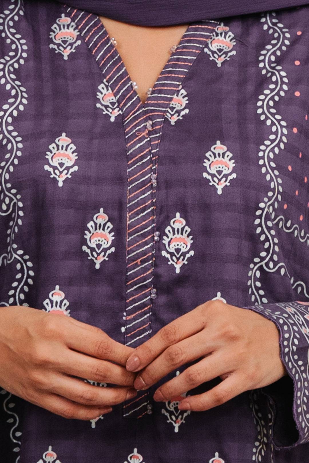 Zellbury | Summer Pret | Kurta Dupatta Trouser - 1102 by Maria Faisal - Registered Vendor of : Zellbury Women - type : Signature Pret - 100% original wedding dresses