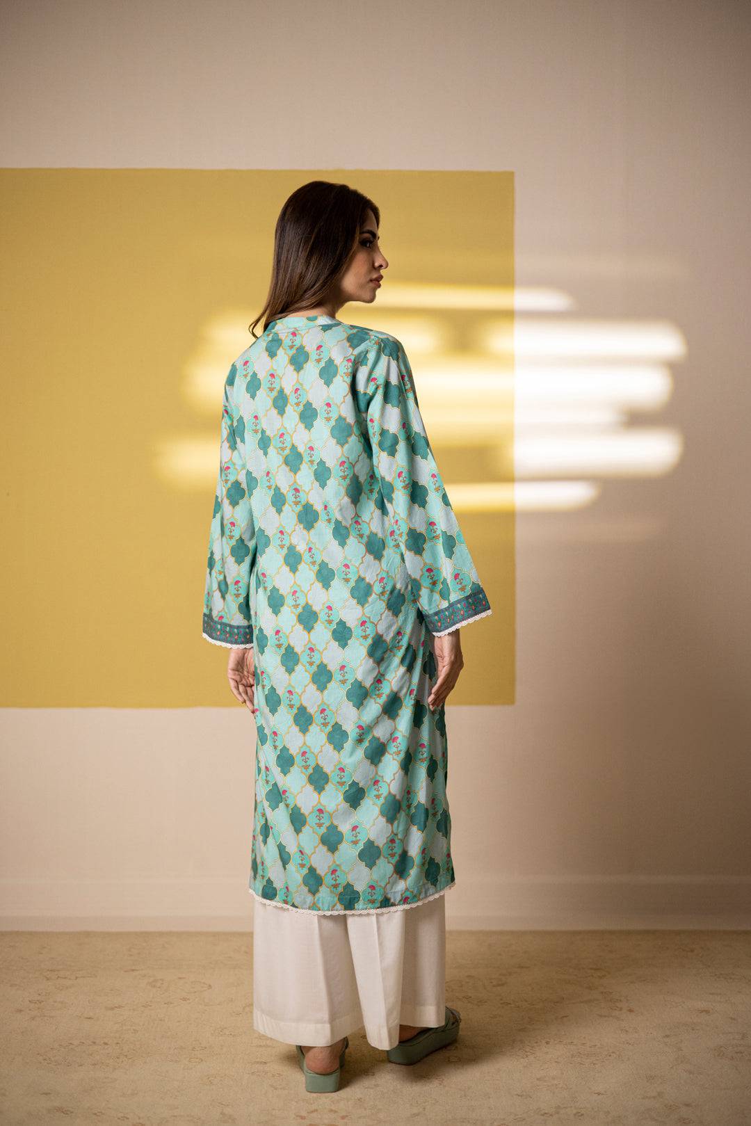 Zellbury | Summer Pret | Kurta - 1524 by Maria Faisal - Registered Vendor of : Zellbury Women - type : Essential Pret - 100% original wedding dresses