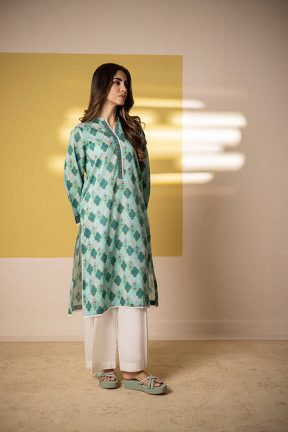 Zellbury | Summer Pret | Kurta - 1524 by Maria Faisal - Registered Vendor of : Zellbury Women - type : Essential Pret - 100% original wedding dresses
