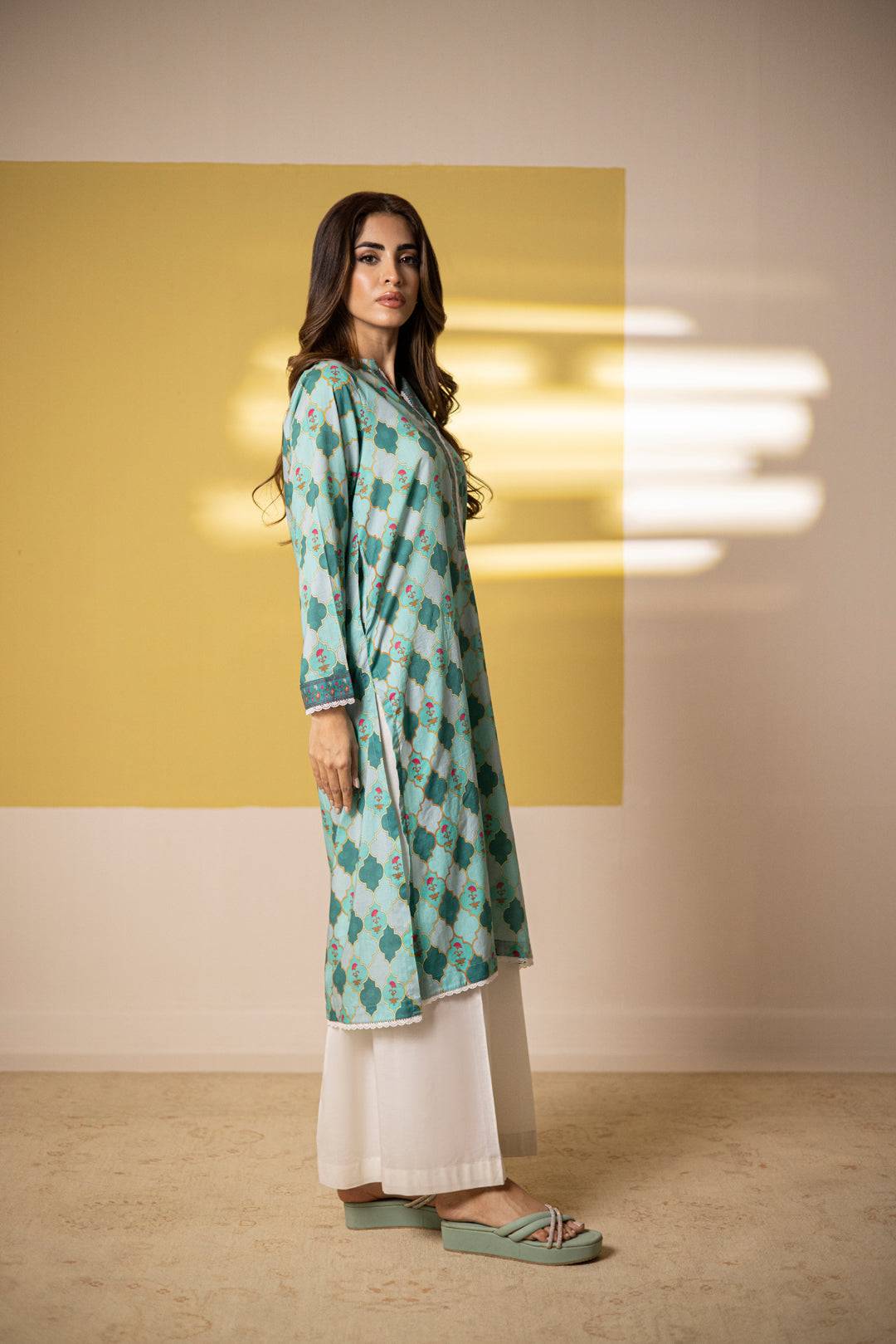 Zellbury | Summer Pret | Kurta - 1524 by Maria Faisal - Registered Vendor of : Zellbury Women - type : Essential Pret - 100% original wedding dresses