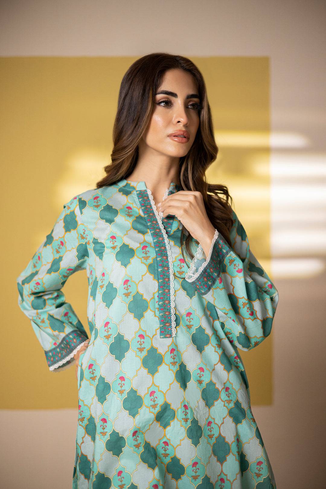 Zellbury | Summer Pret | Kurta - 1524 by Maria Faisal - Registered Vendor of : Zellbury Women - type : Essential Pret - 100% original wedding dresses